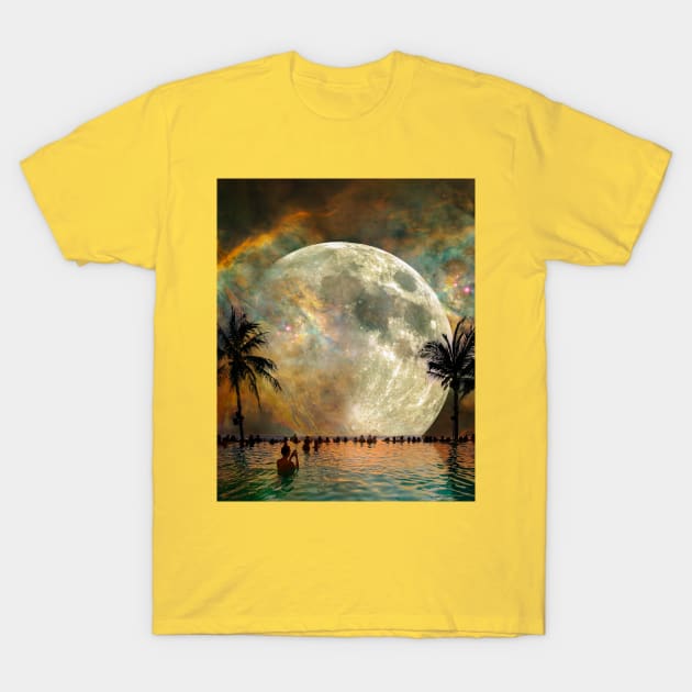 Cosmic Summer T-Shirt by nak_bali_